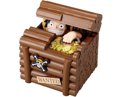 One Piece Luffy Coin Bank
